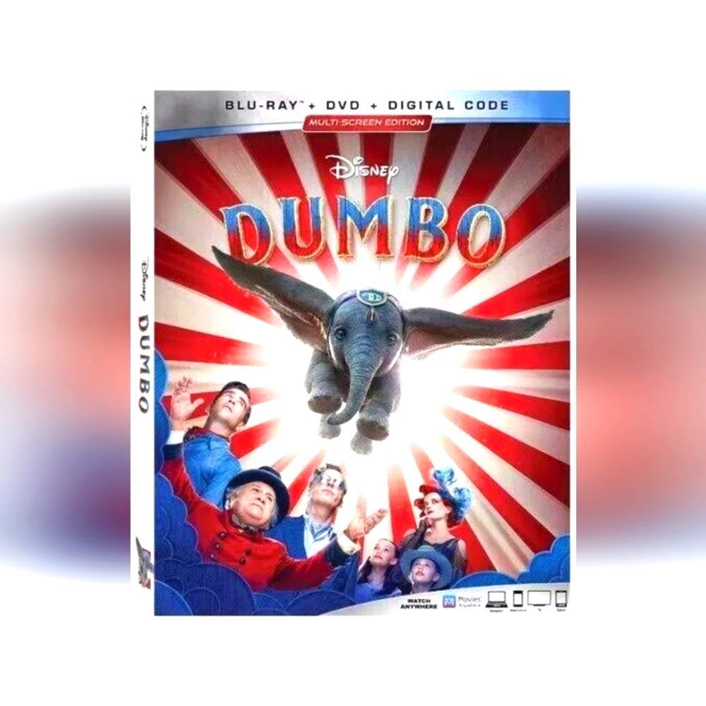 Dumbo Blu Ray DVD Disney 🍿 🎥 Family Movie Night 🔥 📀